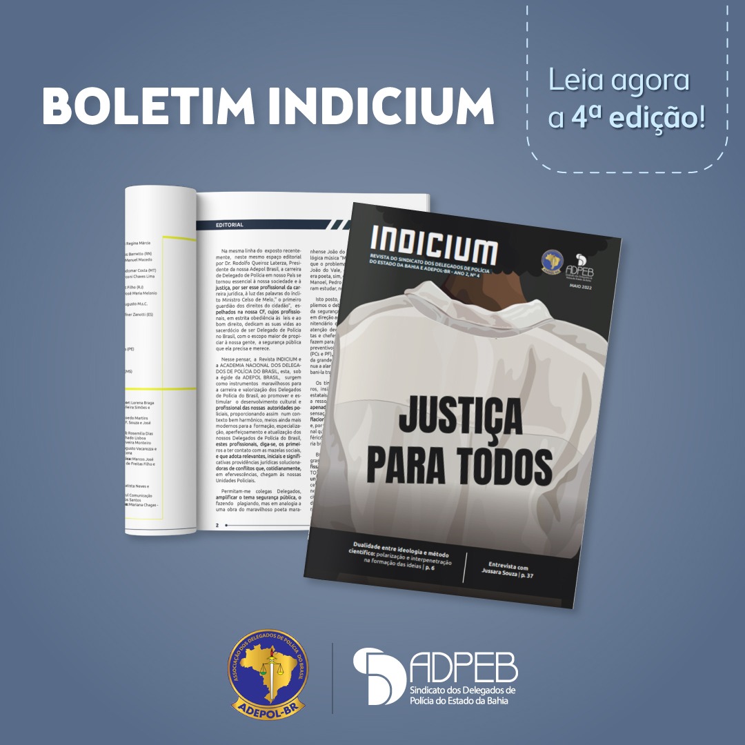 Adepol Do Brasil Lan A Nova Edi O Da Revista Acad Mica Indicium