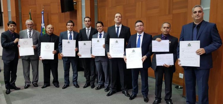 Delegados e investigadores são agraciados com Título de Cidadão Mato-Grossense e Moção de Aplausos da ALMT